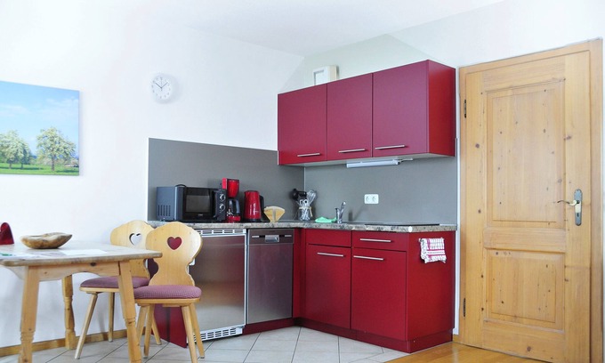 Bad Feilnbach Appartement | Ferienwohnung Hochries, bis 4 Personen, 1 seperates Schlafzimmer, Erdgeschoß, Südterrasse