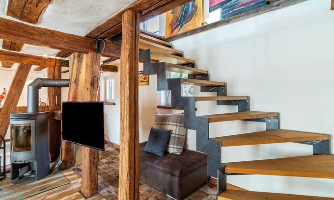 Gross-Umstadt Appartement | Ferienwohnung in der Hofreite - 90 qm - auf Zwei Ebenen