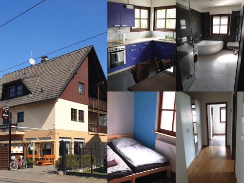 Leutzsch Appartement | Ferienwohnung mit 123qm für 8 Personen mit sehr großem Garten, einfache Innen-Ausstattung