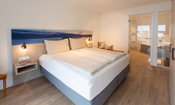 Rottau Appartement | Ferienwohnung Sonnenseite mit Bergblick, 1 Separates Schlafzimmer, Wlan