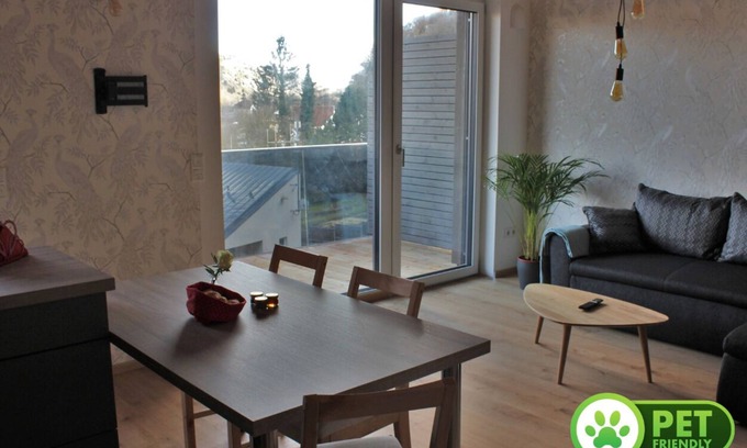 Riedenburg Appartement | Ferienwohnung Tachenstein mit Terrasse