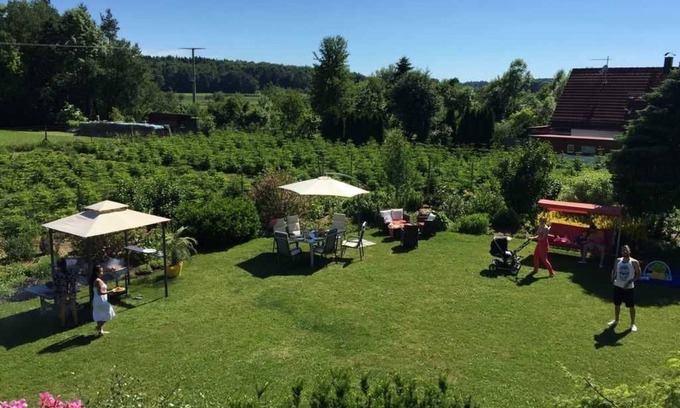 Egloffstein Appartement | Ferienwohnung Tannenblick Franken