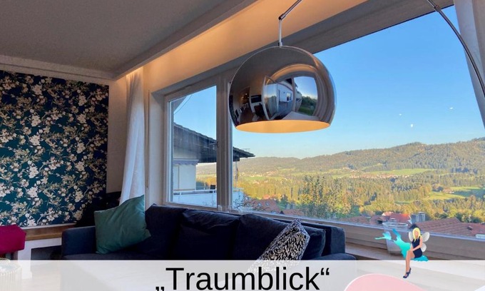 Sigmarszell Appartement | Ferienwohnung Traumblick - mit traumhaftem Blick in die Bregenzer Bucht