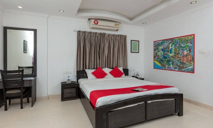 T Nagar Hôtel | À quelques kilomètres de la gare routière de Mambalam / occupation double