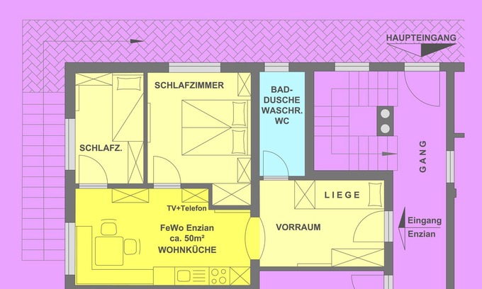 Arzl im Piztal Appartement | FeWo - ENZIAN - Appartements Lechner