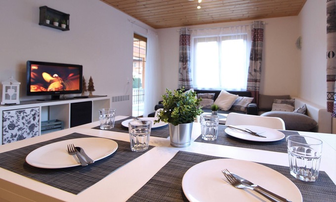 Untertschern Appartement | FeWo GRIASS EICH 50 m des pistes GRIASS EICH Appartement au pied des pistes de Isa Bad