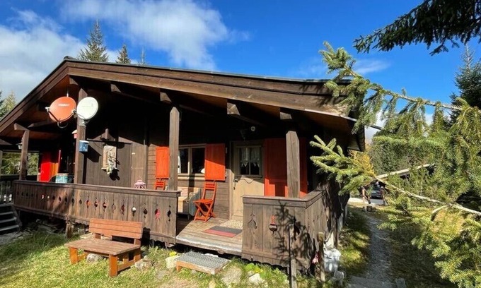 Hochkrimml Appartement | Cabane en bois naturelle et rustique à Hochkrimml avec parking / jardin / WiFi