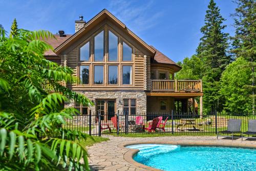 Fiddler Lake Resort Chalet De Ski | Fiddler Lake Resort Chalet 73 Deer with pool