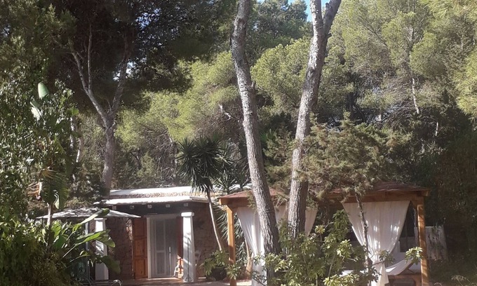 Santa Eulalia del Rio Cottage | jardin sur le terrain grande maison et beaucoup de la vie privée