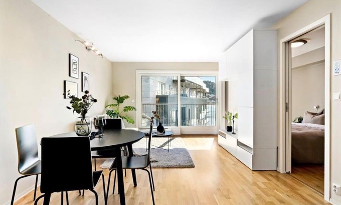 Bergenhus Appartement | Fin leilighet i nærheten av sentrum