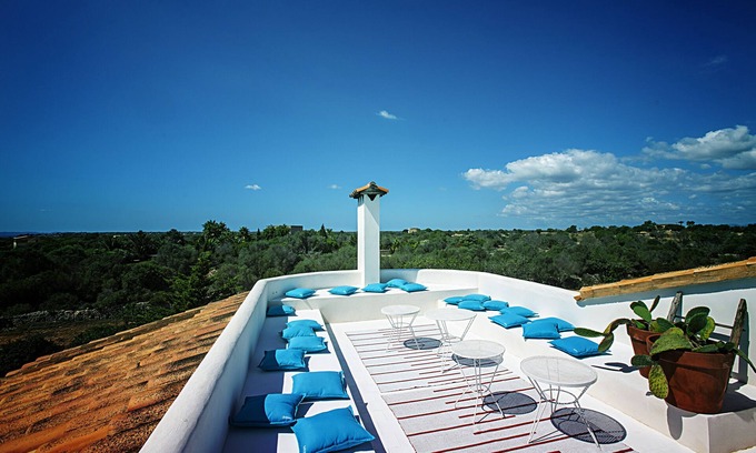 Santanyi Villa | Finca avec vue sur la mer, piscine et grande propriété, à 900 m de la mer