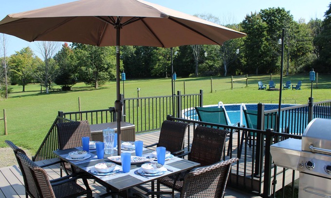 Hammondsport Maison | Finger Lakes House has private Pool, Fire Pit & Extra Amenities in Hammondsport