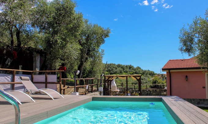 Santo Stefano del Ponte Maison | Fior d'Olivo - Villa with private pool in Sestri Levante
