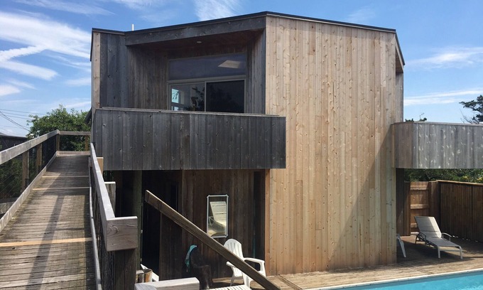 Fire Island Pines Maison | Fire Island Pines, belle maison, superbes vues et étapes de la plage! Réservez pour 2020!