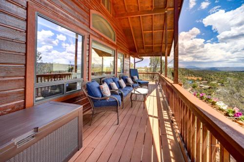 Payson Maison | Fire Pit and Views Falconcrest Cottage in Payson!