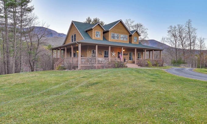 Round Top Maison | Fire Pits, Deck & Views: Catskills Home!
