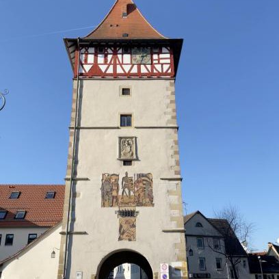 Waiblingen Maison | Fire TV, Zimmer mit Arbeitsplatz im Stadtzentrum