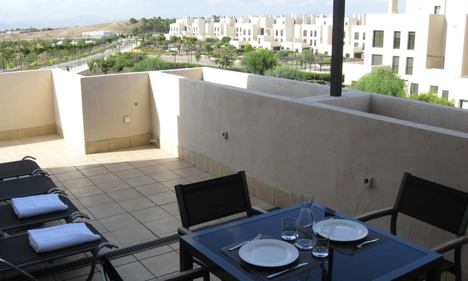 Corvera Appartement | Appartement de golf de luxe climatisé pour 4 personnes au premier étage et non-fumeur