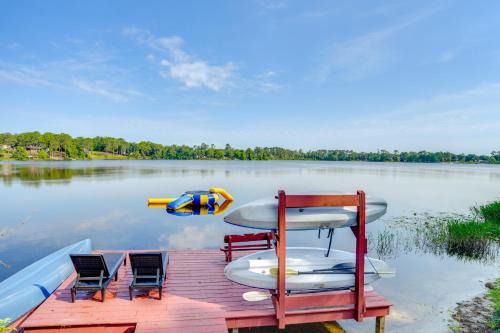 Ocklawaha Maison | Fish, Swim and More Lakefront Retreat in Ocklawaha!