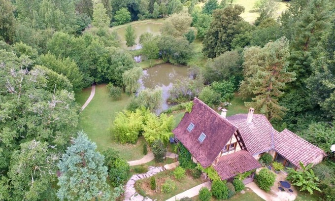 Payrac Maison | Fisherman's house - natural idyll in a half-timbered house