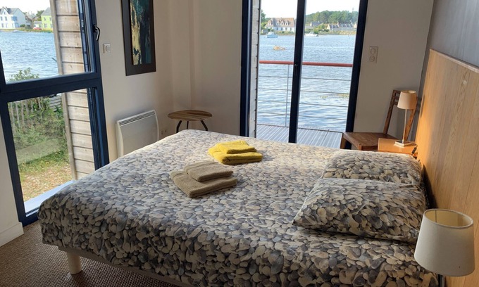 Treffiagat Maison | Maison de pêcheur avec vue exceptionnelle sur l'arrière port à 2 pas des plages.