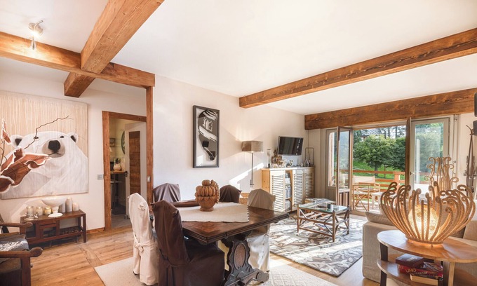 Le Planellet Appartement | Flat Belvédère - In the heart of the village of Megève