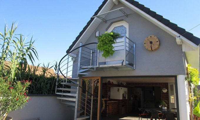 Dessenheim Cottage | Appartement-gite neuf dans dépendance entièrement équipé + parking. Très calme
