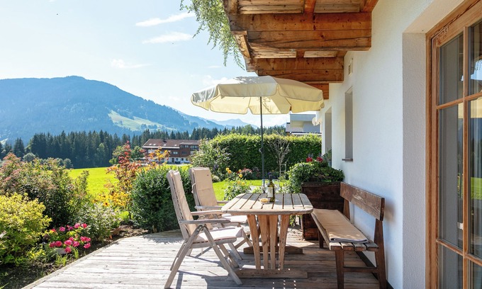 Hopfgarten im Brixental Appartement | Appartement avec vue imprenable