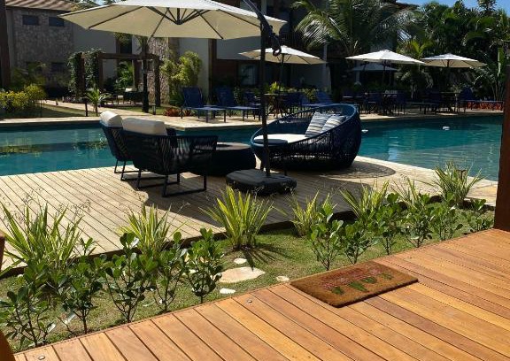 Barra Grande Appartement | Flat luxo, próximo da praia e da vila de Barra Grande-Ba na península de Maraú - Condomínio Villagio de Mari