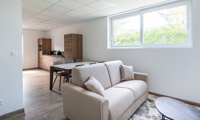 Jumieges Appartement | Fleur de lys - Une Chambre Appartement, Couchages 4