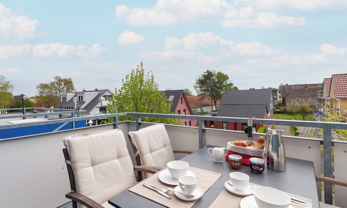 Zingst Appartement | Inondé de lumière, à proximité du centre, WLAN, 400 m z. plage
