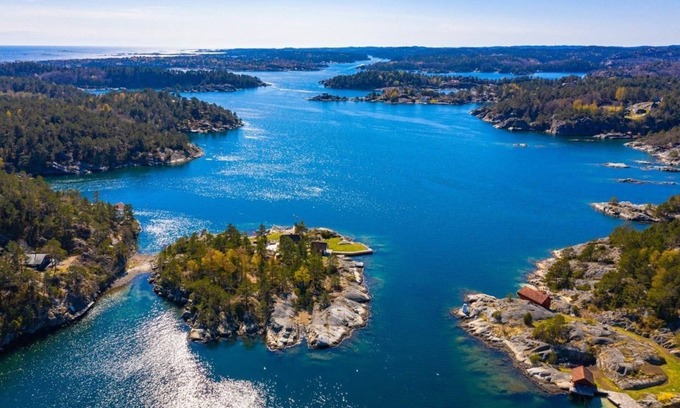 Hovag Maison | Flott Hus ved sjøen Brygge Båt Nært Kristiansand Aagerøya