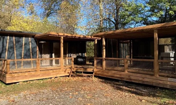 Vicdessos Chalet De Ski | Chalet Portland Premium 70m² - 5 chambres (2+3) + TV + LV + Terrasse semi couverte 10 personnes