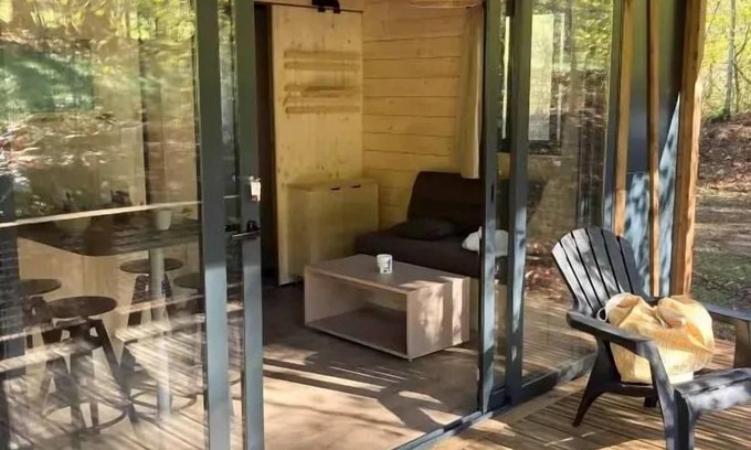 Vicdessos Chalet De Ski | Chalet Victoria Confort 20m² - 1 chambre + TV + Terrasse couverte 4 personnes