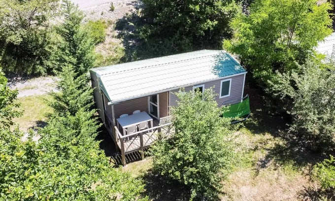 Clamensane Maison | Mobil-home Confort 29m² 2 chambres + terrasse 4 personnes