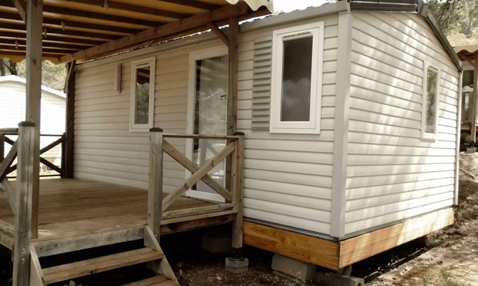 Villecroze Maison | Mobil home Confort avec clim 23m² 2Ch. 4/5P 5 personnes