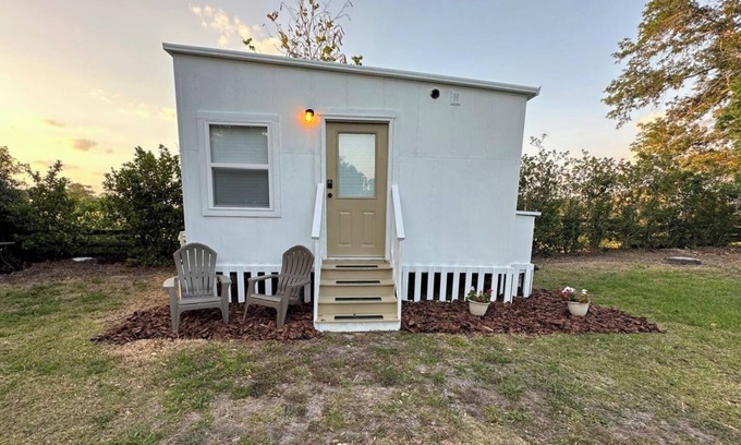 St. Cloud Cottage | Fluorescent Village Off Grid Tiny Home