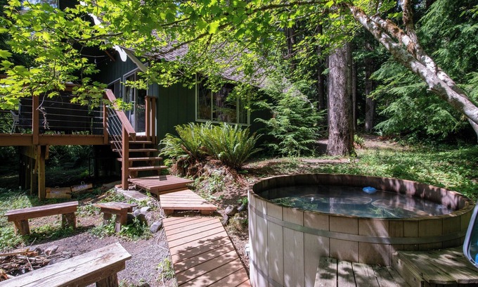 Paradise Estates Cabine | Fog & Fern Hideaway at Mt. Rainier