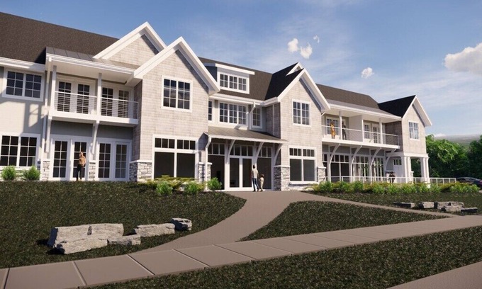 Fontana-on-Geneva Lake Copropriété | Fontana Harbor 168 |Balcony |7 Min Walk to Beach |New Condo Building Next to The Abbey Resort