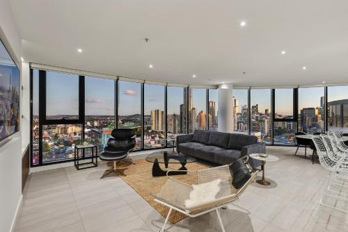Fortitude Valley Appartement | Fortitude Valley 3-Bed, Top Floor and Bridge View