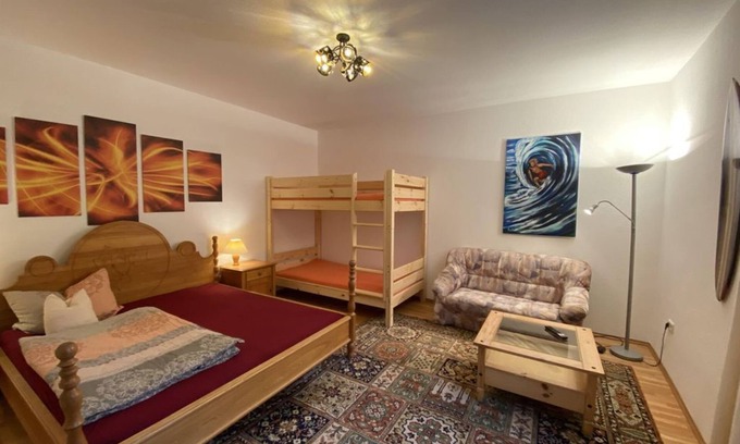 Neuleiningen Lit Et Petit-Déjeuner | Four-bed room Santa Cruz - Felsenmühle Neuleiningen