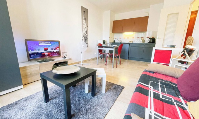 Secteur 3 Appartement | #FQ | La Pause Grenobloise 🗺️ | Studio - Balcon