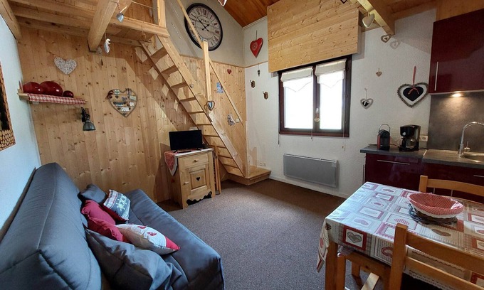 Autrans-Meaudre-en-Vercors Appartement | Charmant studio montagnard - 3 pers, parking, au pied des pistes