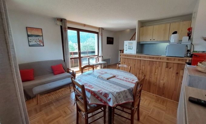 Autrans-Meaudre-en-Vercors Appartement | Duplex lumineux de 55m² à Autrans - 6 pers - Pieds des pistes, proche commerces et navette ski