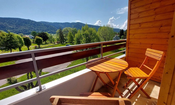 Autrans-Meaudre-en-Vercors Appartement | Appartement 2 pièces avec balcon à Autrans, proche village et pistes de ski, 4 pers, 32 m²