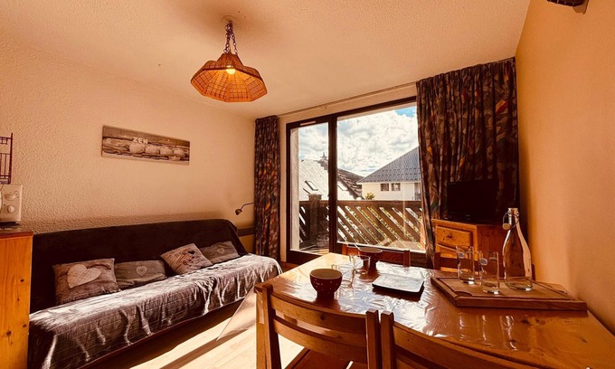 Autrans-Meaudre-en-Vercors Appartement | Appartement 2 pièces avec terrasse à 200m des pistes, Autrans, 4 pers.