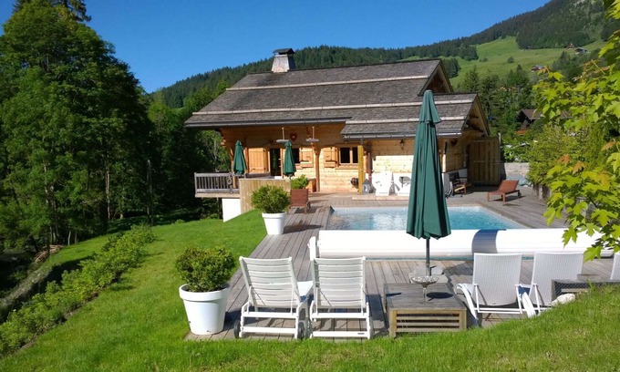 Le Grand-Bornand Chalet De Ski | Chalet luxueux au Chinaillon avec Sauna