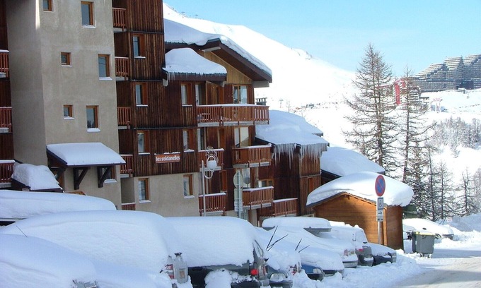 Plagne Soleil Appartement | Studio pieds des pistes les Soldanelles Plagne Villages 73210
