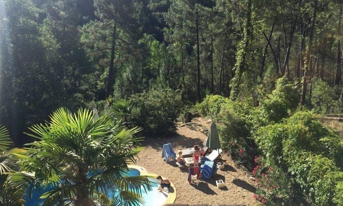 Saint-Sebastien-d'Aigrefeuille Maison | Charmante maison en pierre avec piscine privée dans joli hameau cévenol, Anduze
