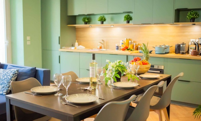 Trets Appartement | T3 Climatisé 2 Chambres 6 p. WiFi Cuisine Laverie